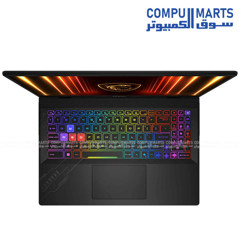 MSI Crosshair 16 HX AI D2XWGKG in Cosmos Gray with Thunderbolt 4, HDMI 2.1, Wi-Fi 6E, and Bluetooth 5.3 from Compumarts