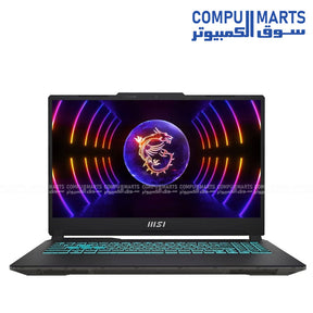 MSI Cyborg 15 A13UC gaming laptop with Intel Core i7 and RTX 3050
