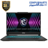 MSI Cyborg 15 A2RVE gaming laptop with RTX 4050 graphics and Intel Core 7 240H processor translucent black design