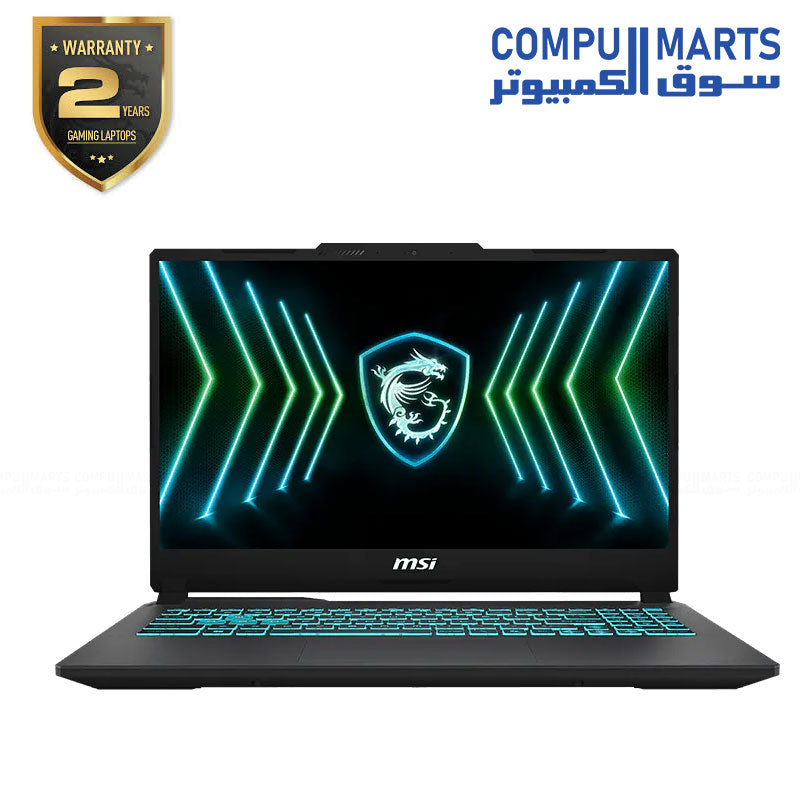 MSI Cyborg 15 Black Edition A13VE Gaming Laptop Intel Core i7-13620H RTX 4050 6GB 16GB DDR5 512GB SSD 15.6-inch FHD 144Hz