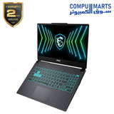 MSI Cyborg 15 Black Edition A13VE Gaming Laptop Intel Core i7-13620H RTX 4050 6GB 16GB DDR5 512GB SSD 15.6-inch FHD 144Hz