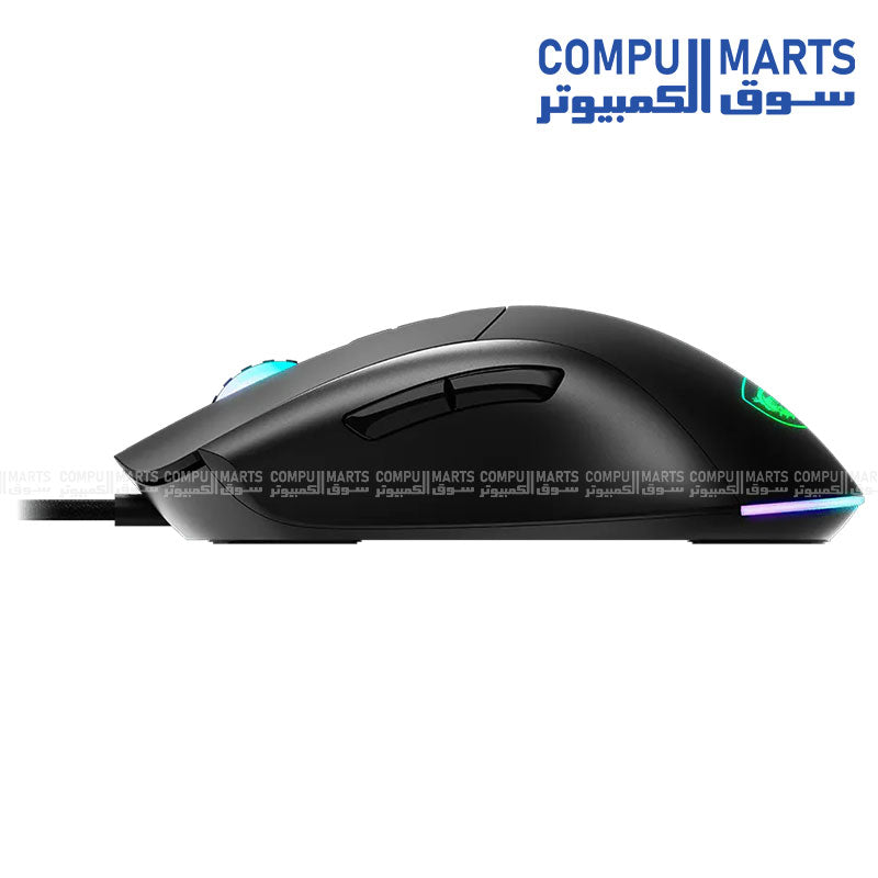 FORGE GM320 micro switch gaming mouse rated for 20 Million Clicks