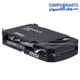 MSI GeForce RTX 5050 SHADOW 2X OC 8GB GDDR6 Dual Fan Graphics Card