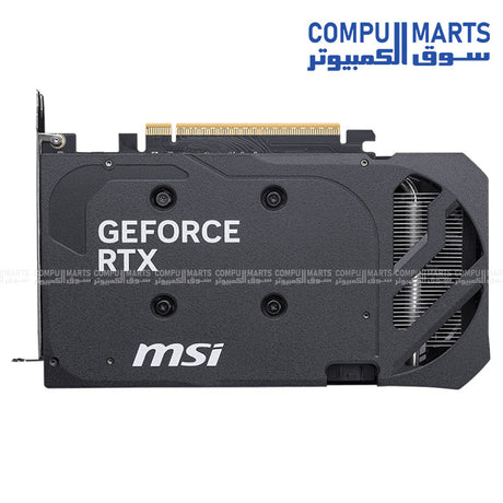 MSI GeForce RTX 5050 SHADOW 2X OC 8GB GDDR6 Dual Fan Graphics Card
