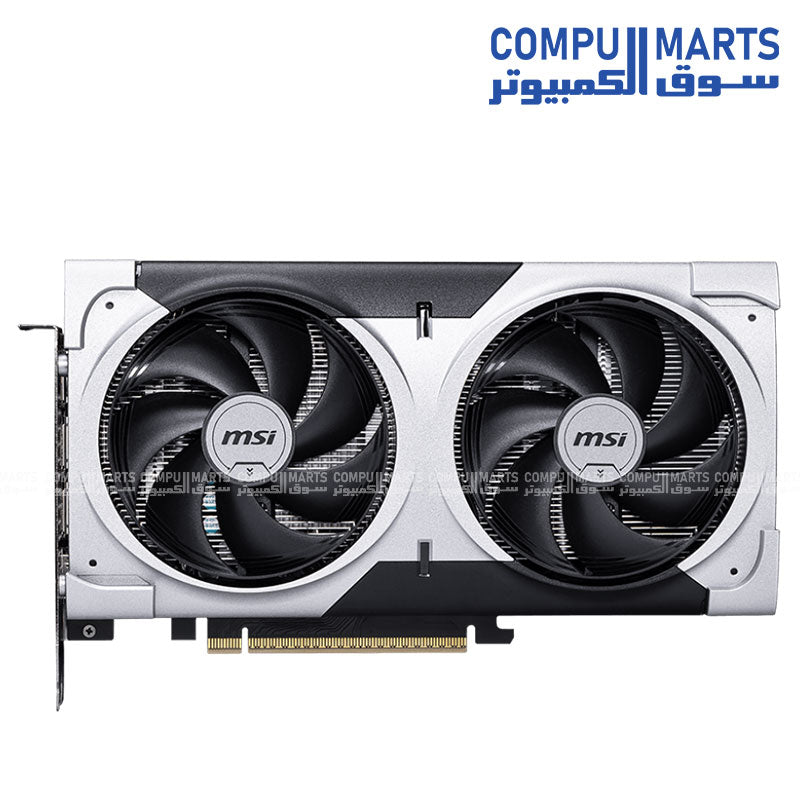 MSI GeForce RTX 5060 Ti 8G VENTUS 2X OC PLUS – Graphics Card – MSI – Dual Fan OC 8GB GDDR7