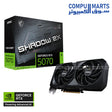 MSI GeForce RTX 5070 SHADOW 2X OC 12GB GDDR7 Dual-Fan Graphics Card