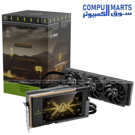 MSI GeForce RTX 5090 32G LIGHTNING Z – Graphics Card – MSI – 32GB GDDR7 512bit Extreme OC PCIe Gen5