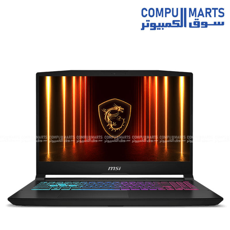 MSI Katana 15 HX gaming laptop with RTX 5070 and QHD 165Hz display