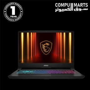 MSI Katana 15 HX B14WGK Black Gaming Laptop at Compumarts Egypt