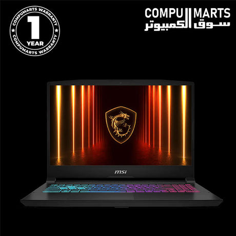 MSI Katana 15 HX B14WGK Black Gaming Laptop at Compumarts Egypt