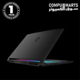 MSI Katana 15 HX B14WGK with 16GB DDR5 and 512GB M.2 NVMe PCIe Gen4 SSD