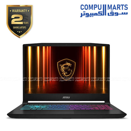 MSI Katana 15 HX B14WGK gaming laptop with Core i7-14650HX, RTX 5070 8GB, 16GB DDR5 and 1TB SSD