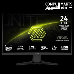 MAG-244C-Monitor-msi-23.6-inch-Gaming-180Hz-1ms-Black