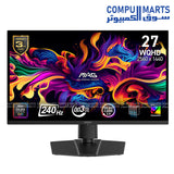 MSI MAG 273QP QD-OLED X24 – Gaming Monitor – MSI – 27 inch WQHD 240Hz OLED HDR True Black 400 Adaptive-Sync