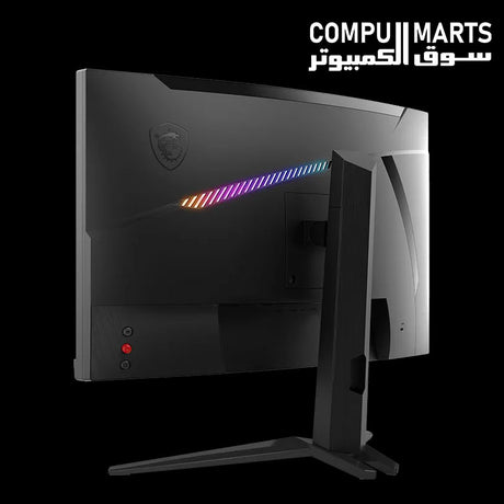 Curved 27 inch MSI MAG 275CQRF QD gaming monitor with 1000R curvature, HDR Ready compatibility, Adobe RGB 94 percent color gamut, and WQHD resolution for gaming monitor Egypt searches