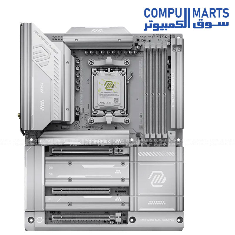 MSI MAG X870E TOMAHAWK MAX WIFI PZ AM5 DDR5 ATX motherboard PCIe 5.0 WiFi 7