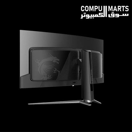 34.18-inch UWQHD gaming monitor equipped with DisplayPort 1.4a, dual HDMI 2.1 ports, anti-reflection coating, and 240Hz refresh rate performance