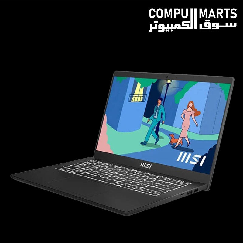 MSI Modern 14 C12MO with Intel Core i5-1215U processor