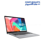  MSI Modern 15 F13MG  Intel Core i5-1334U، 8GB RAM، 512GB SSD، 15.6 FHD – Urban Silver 