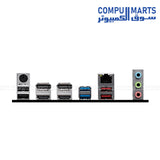 MSI PRO B760M-A motherboard ports and connectivity