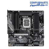 GIGABYTE- B760M -GAMING X -WiFi6E- Gen5 -LGA1700- Micro-ATX -DDR5- motherboard -PCIe 5.0 -Wi-Fi 6E 