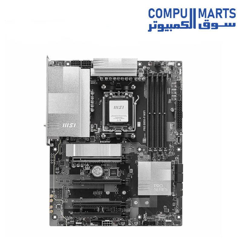  B850-P-Motherboard-MSI-PRO-WIFI-ATX-AM5-DDR5