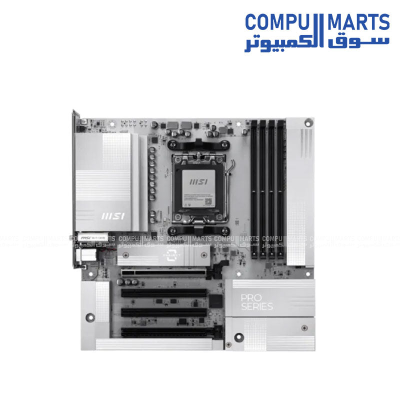 MSI B850M-A WIFI PZ DDR5 motherboard design
