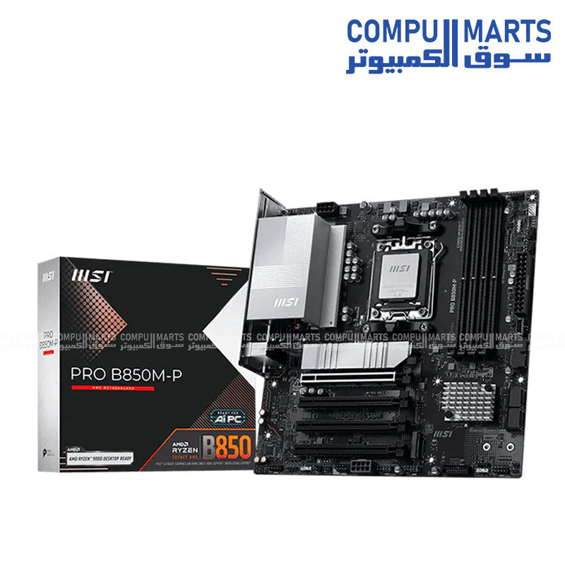 MSI PRO Micro ATX motherboard design layout