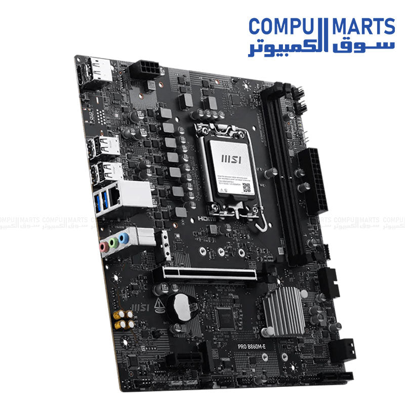 MSI PRO B860M-E LGA1851 DDR5 motherboard 