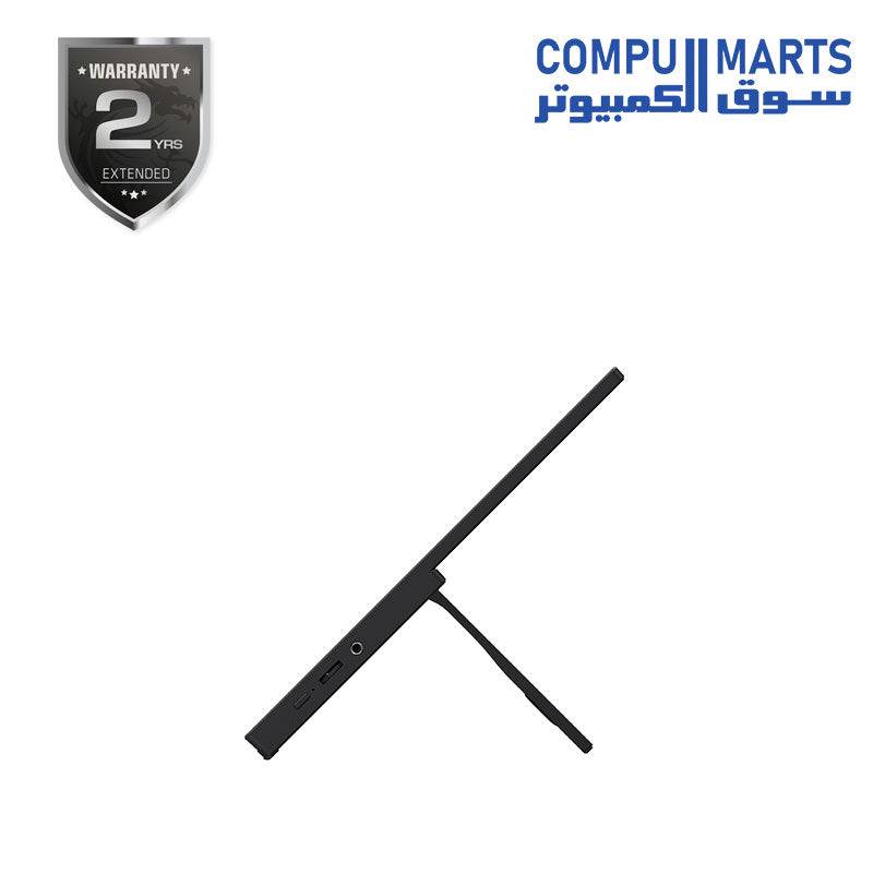 MSI PRO MP165 E6 15.6 Inch FHD IPS Portable Monitor 60Hz Dual USB-C HDMI 2.0b Anti-Glare Display