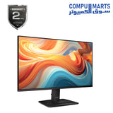 Featuring a 23.8 inch IPS display with 1920 x 1080 FHD resolution, 144Hz refresh rate, and anti-glare surface for monitor users in Egypt