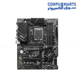 اللوحة الأم MSI PRO Z790-P DDR5 WiFi ProSeries