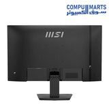 Fast 1ms response time ensures clear motion for gaming performance