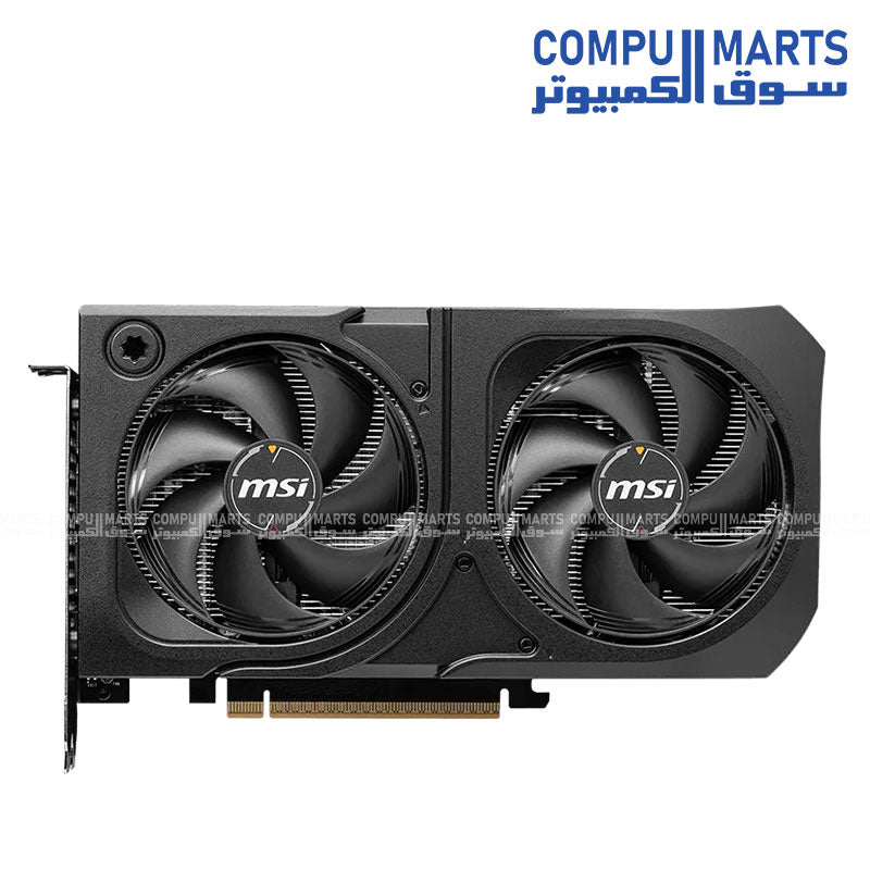 GeForce RTX 5060 Ti 16G SHADOW 2X OC PLUS by MSI with PCIe Gen 5 interface and 16GB GDDR7 from Compumarts