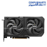 GeForce RTX 5060 Ti 16G SHADOW 2X OC PLUS by MSI with PCIe Gen 5 interface and 16GB GDDR7 from Compumarts