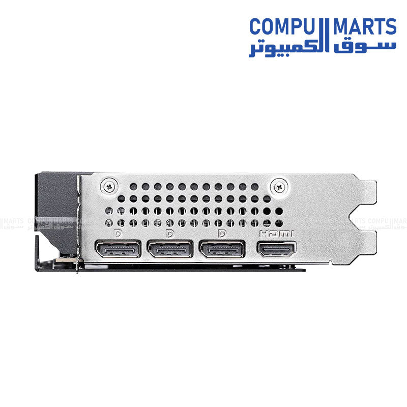 MSI G506T-16S2CP graphics card with DisplayPort 2.1b outputs, HDMI 2.1b and 180W power consumption