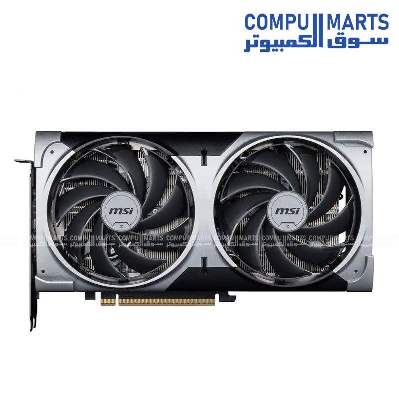 MSI GeForce RTX 5070 VENTUS 2X OC 12GB GDDR7 Graphics Card Black