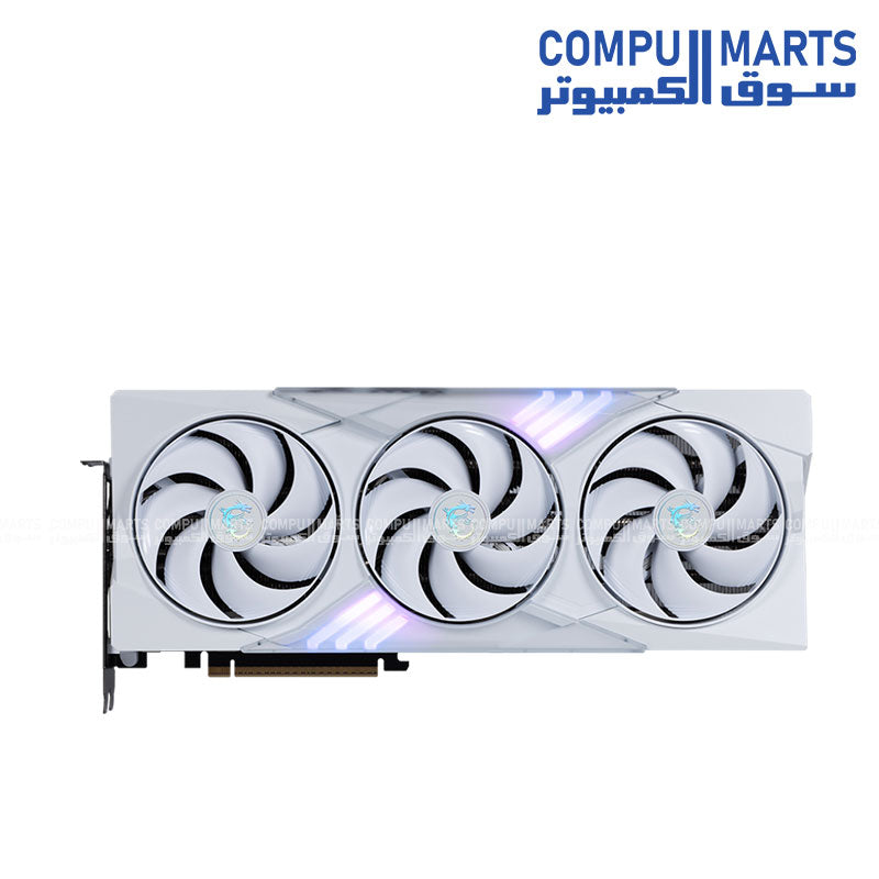 MSI GeForce RTX 5080 GAMING TRIO OC WHITE 16GB GDDR7 Graphics Card