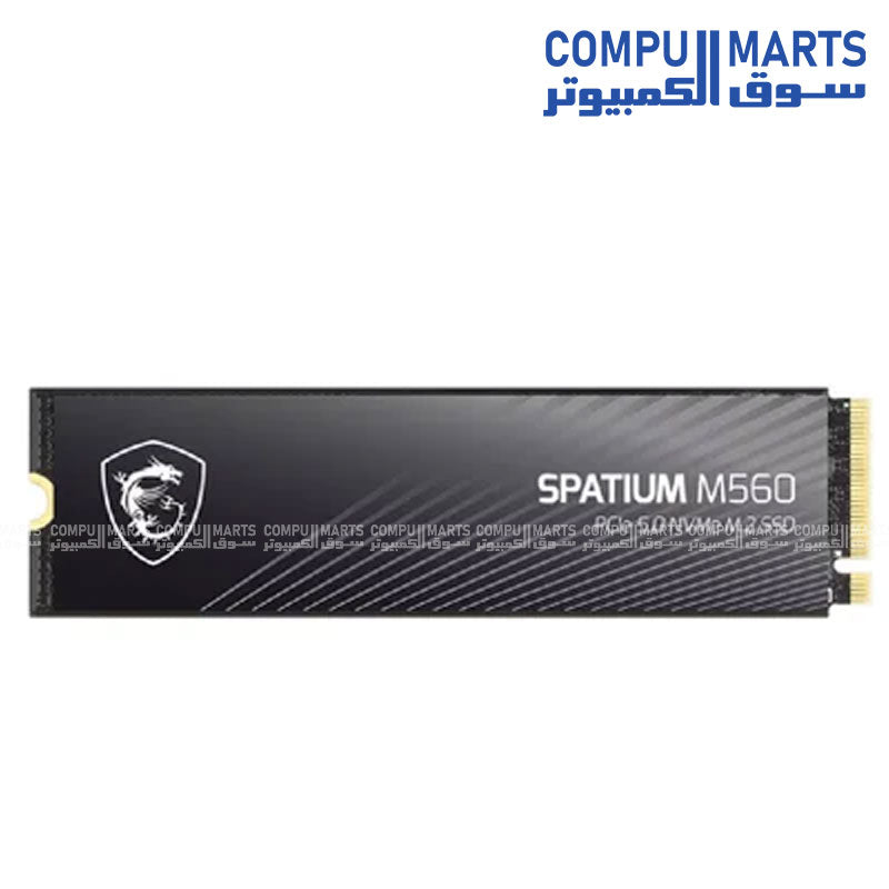 MSI SPATIUM M560 PCIe 5.0 NVMe M.2 SSD - 1TB