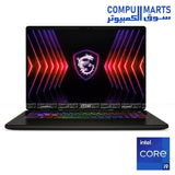MSI Sword 16 B14VFKG – Intel Core i9-14900HX – RTX 4060 8GB – 16GB DDR5 – 1TB SSD – 16-inch FHD+ 144Hz Gaming Laptop – Gray