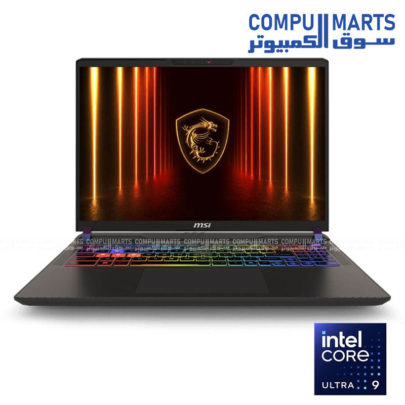 MSI Vector 16 HX A2XWIG – Gaming Laptop – Intel Core Ultra 9 275HX – RTX 5080 16GB – 32GB DDR5 – 16” QHD+ 240Hz – Gray – Windows 11
