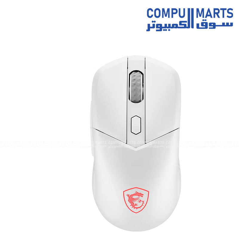 MSI Versa 300 Wireless Gaming Mouse White
