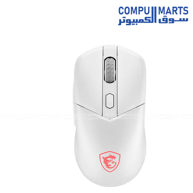 MSI Versa 300 Wireless Gaming Mouse White