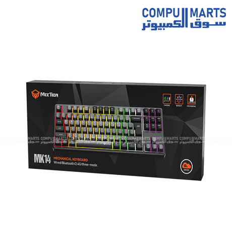 Meetion MK14 Type-C mechanical keyboard