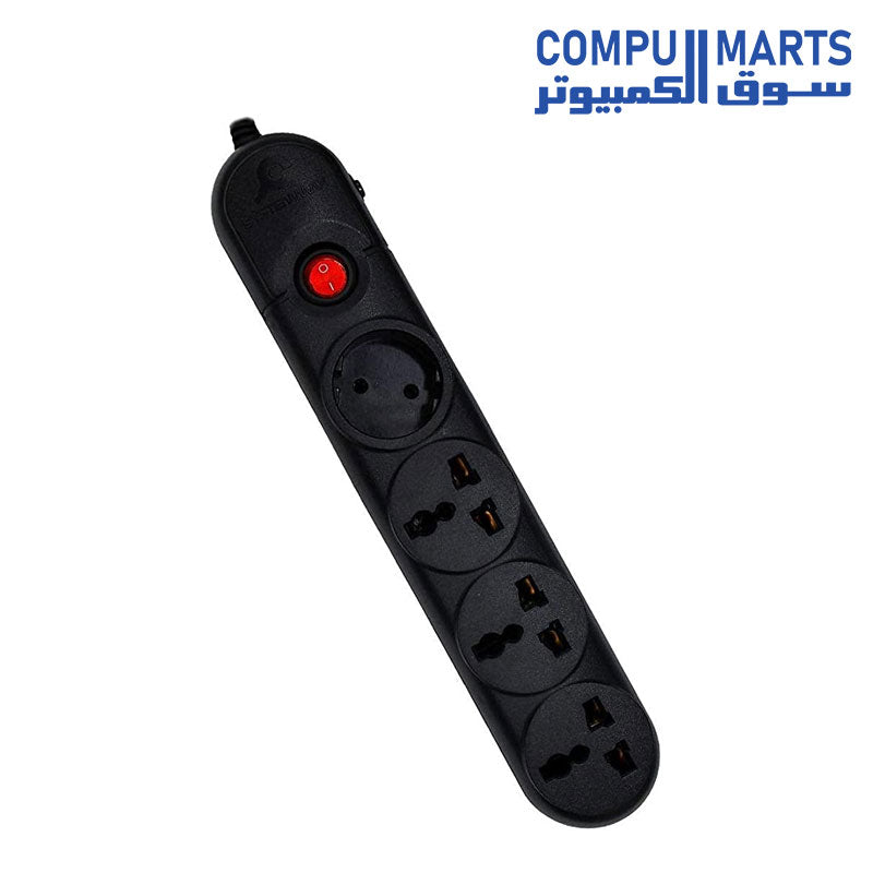 Multi Plug Power Source MULTI-PLUG POWER HUB SYSTEMMAX 2M - SMPG.4P2U – Compumarts Egypt