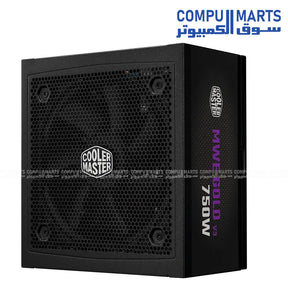 MPX-7503-AFAG-2 - Power Supply Unit - Cooler Master - 750W 80 PLUS Gold Fully Modular ATX 3.1