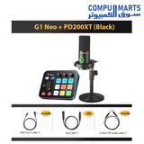 Maonocaster G1 NEO Gaming Audio Mixer Interface available at Compumarts Egypt