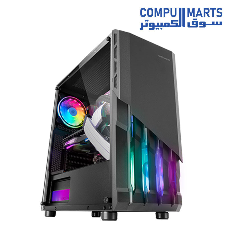 Mars Gaming MC-X2 , PC Gaming ATX Case – Compumarts Egypt