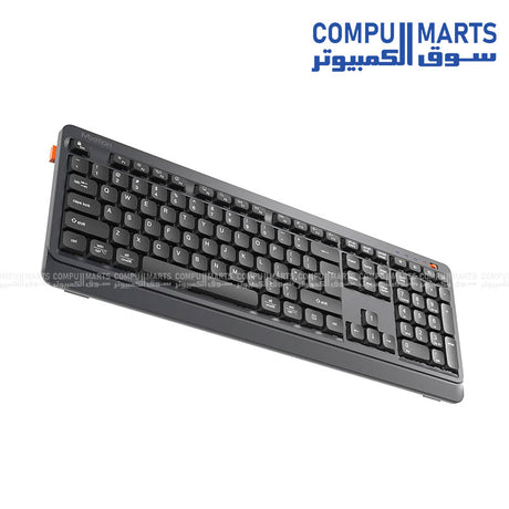 Meetion BTK530 Rechargeable Arabic Keyboard with 500mAh Battery and Type-C Interface