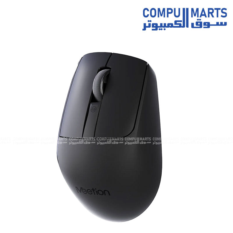 Meetion BTM012 Wireless Mouse with 9 Customizable Buttons and 6 Adjustable DPI Levels from 800 to 6000 DPI